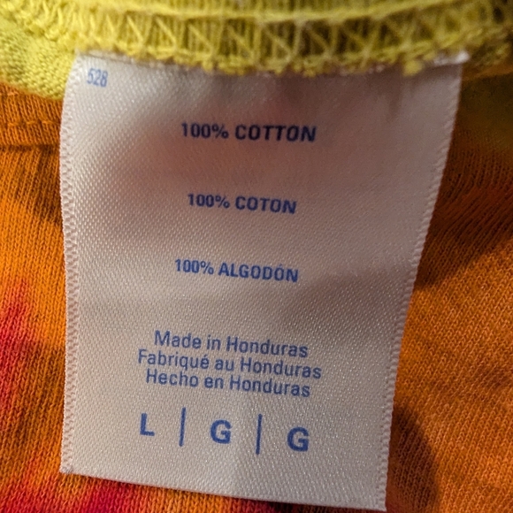 Tie Dye Tank Top Unisex Size large - Picture 7 of 7